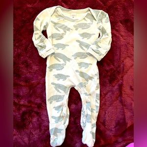 KATE QUINN SEA TURTLES BODYSUIT 3-6 MONTHS EUC INFANT